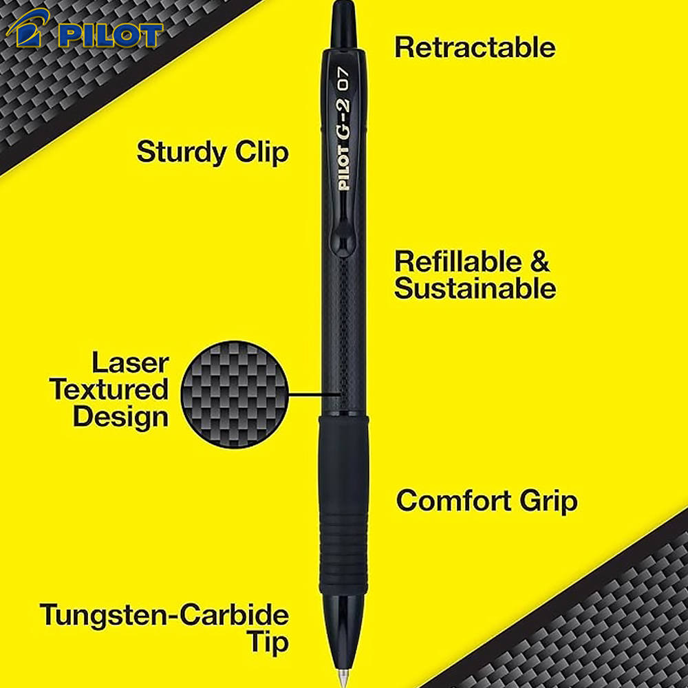 Pilot Pen G2 - Nuevo Bolígrafo de Gel piloto japonés