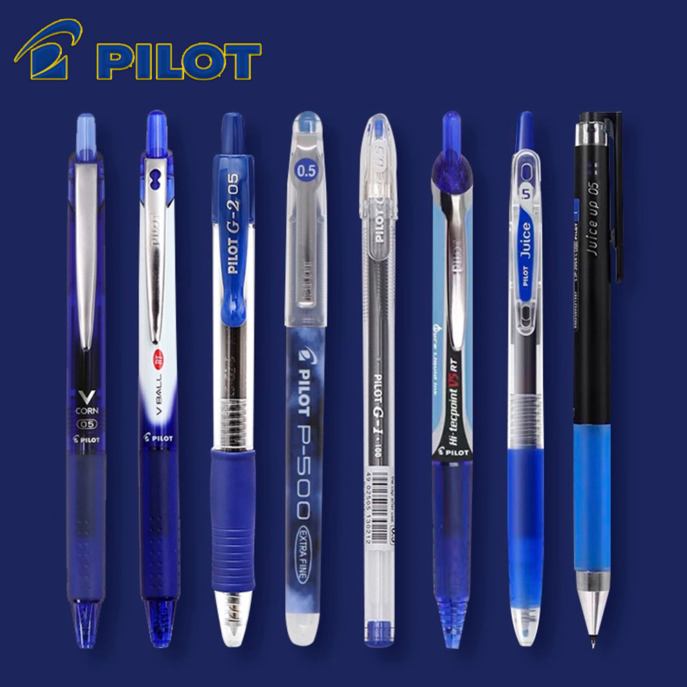 Pilot Pen G2 - Colección de bolígrafos de Gel azul
