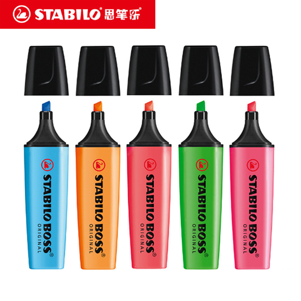 Stabilo Marker Boss - Rotulador resaltador alemán Stabilo, rotulador grueso