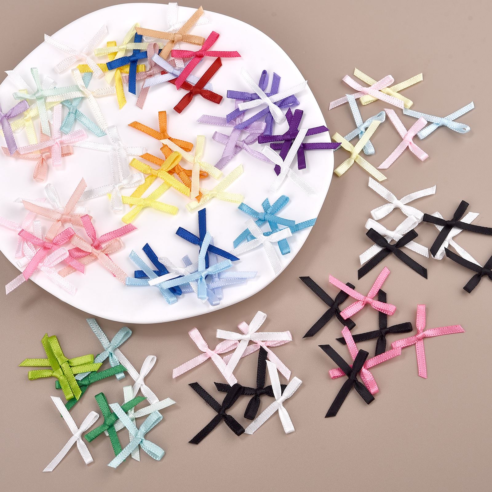 Christmas Craft Embellishment - 100 Uds. Cintas de 3mm Mini