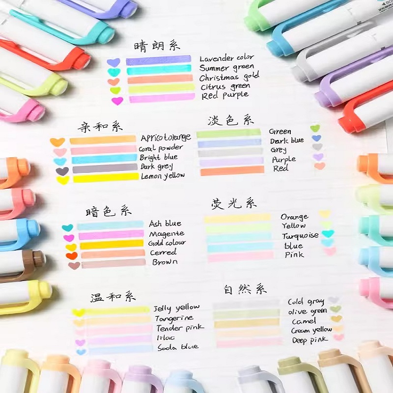 Zebra Pen Mildliner - Resaltador japonés ZEBRA Mildliner, rotulador a