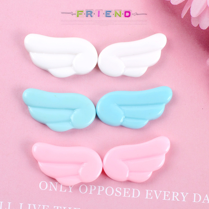 Embellishments For Scrapbooking - Alas de Ángel bonitas Kawaii, cabujón