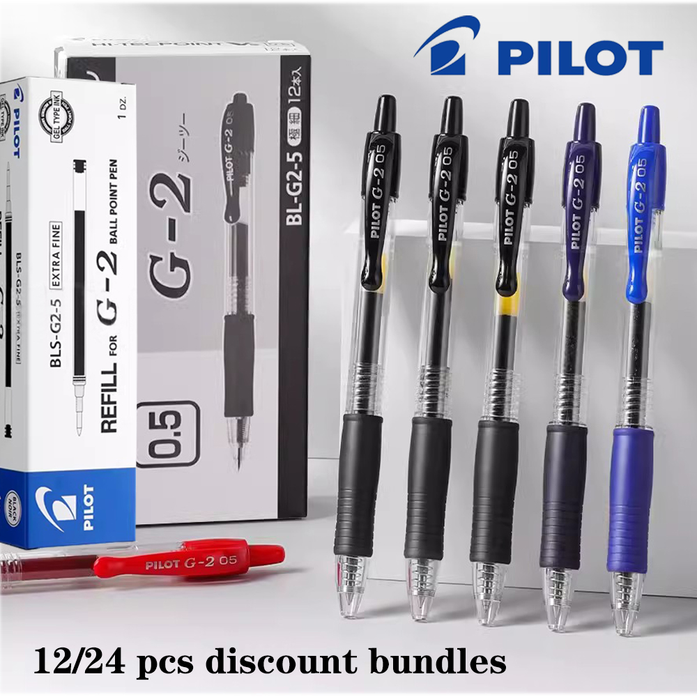 Juego de bolígrafos de Gel pil - Pilot Pen G2 reseña y precio