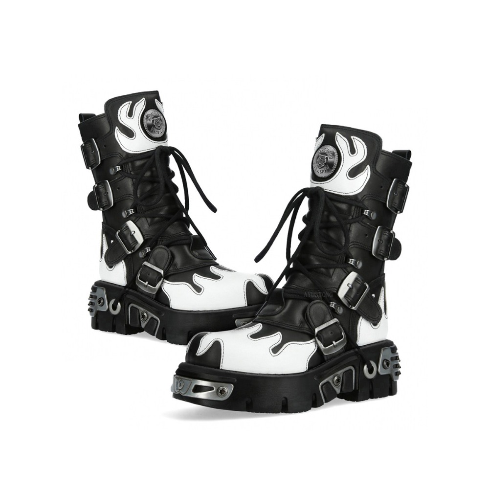 Nuevas Botas de Motocicleta de - Guipure Lace Panel reseña y precio