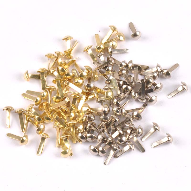 100 Uds. Mezcla de plata/dorad - Embellishments For Scrapbooking reseña y precio