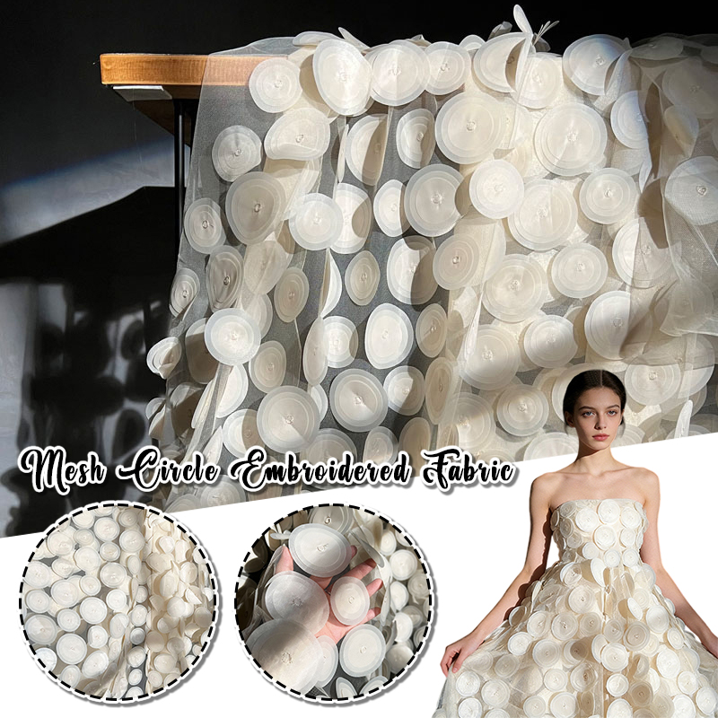 Tela de gasa de malla con pers - Crystal Mesh Fabric reseña y precio