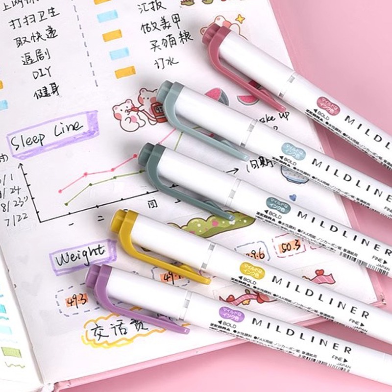 Rotulador resaltador Zebra Mil - Zebra Pen Mildliner reseña y precio