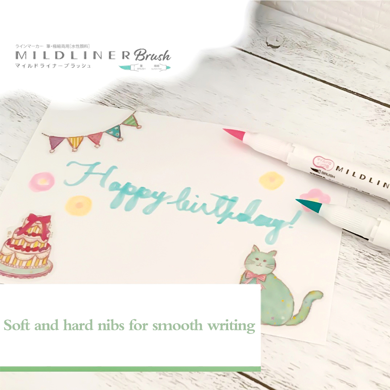 ZEBRA-rotulador de doble punta - Zebra Pen Mildliner reseña y precio