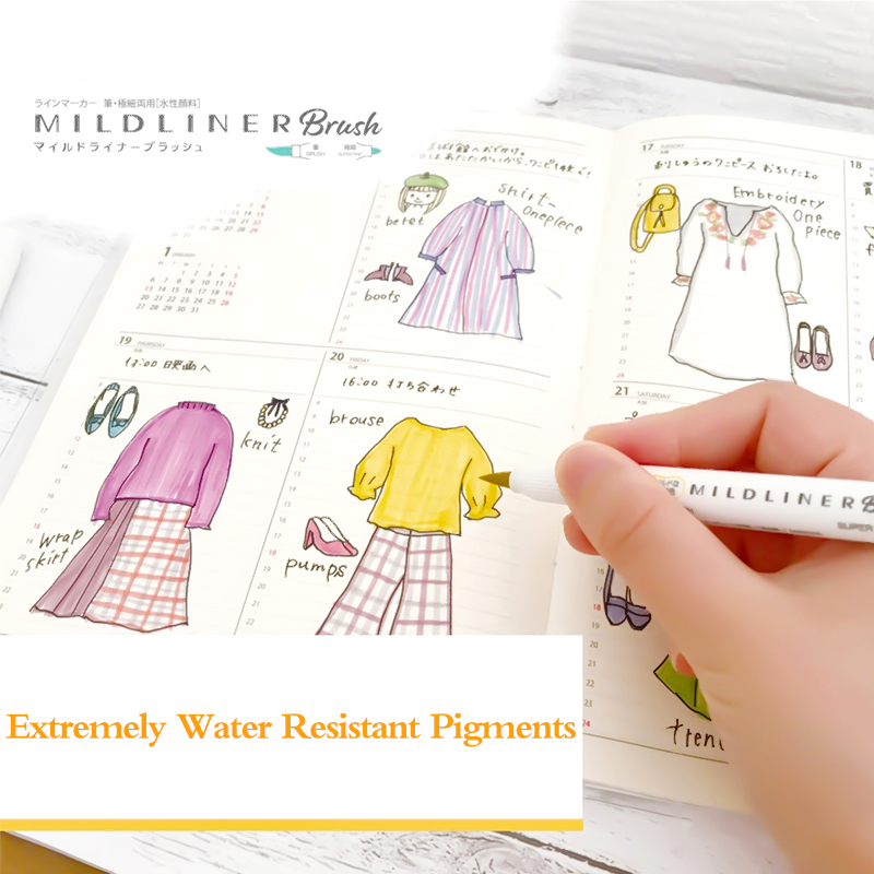 ZEBRA-rotulador de doble punta - Zebra Pen Mildliner reseña y precio