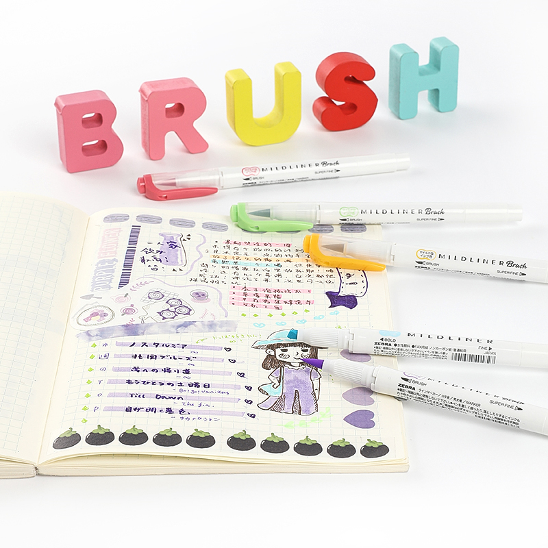 ZEBRA-rotulador de doble punta - Zebra Pen Mildliner reseña y precio