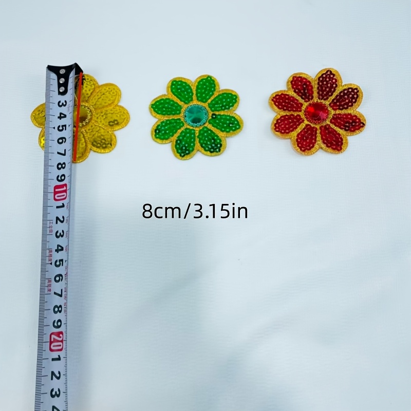 10 Piezas de Apliques de Flore - Applique Patch Flower reseña y precio