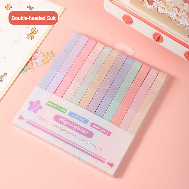 12 unids/set de rotuladores re - Stabilo Marker Boss reseña y precio