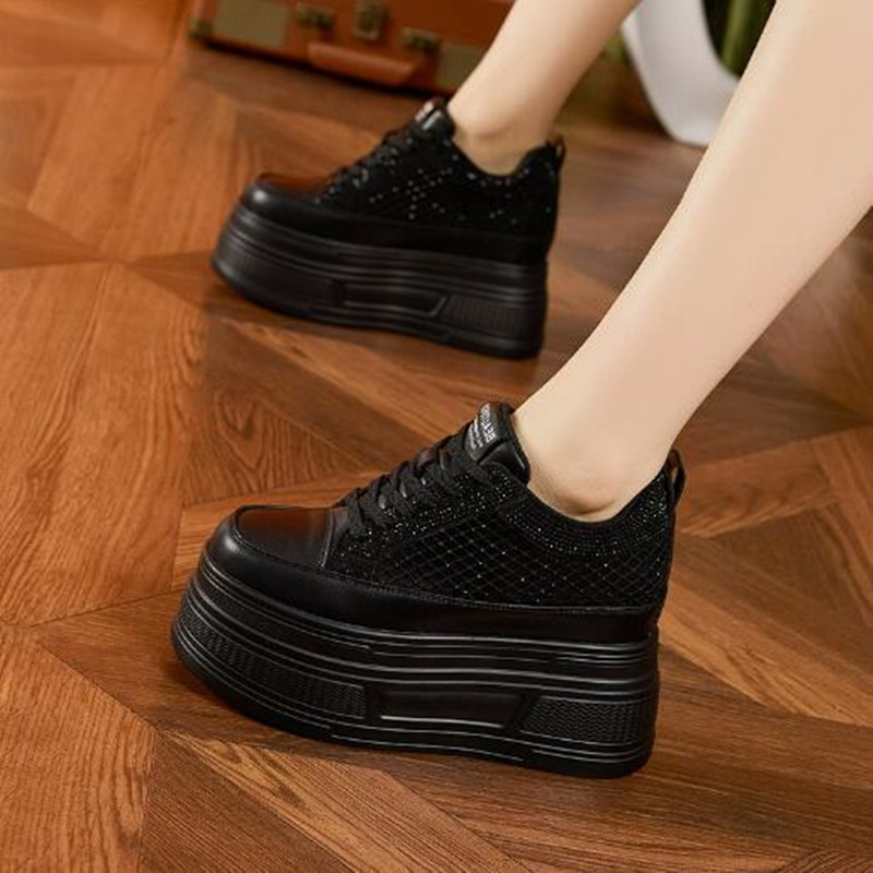 Zapatillas de Plataforma con C - Crystal Mesh Fabric reseña y precio