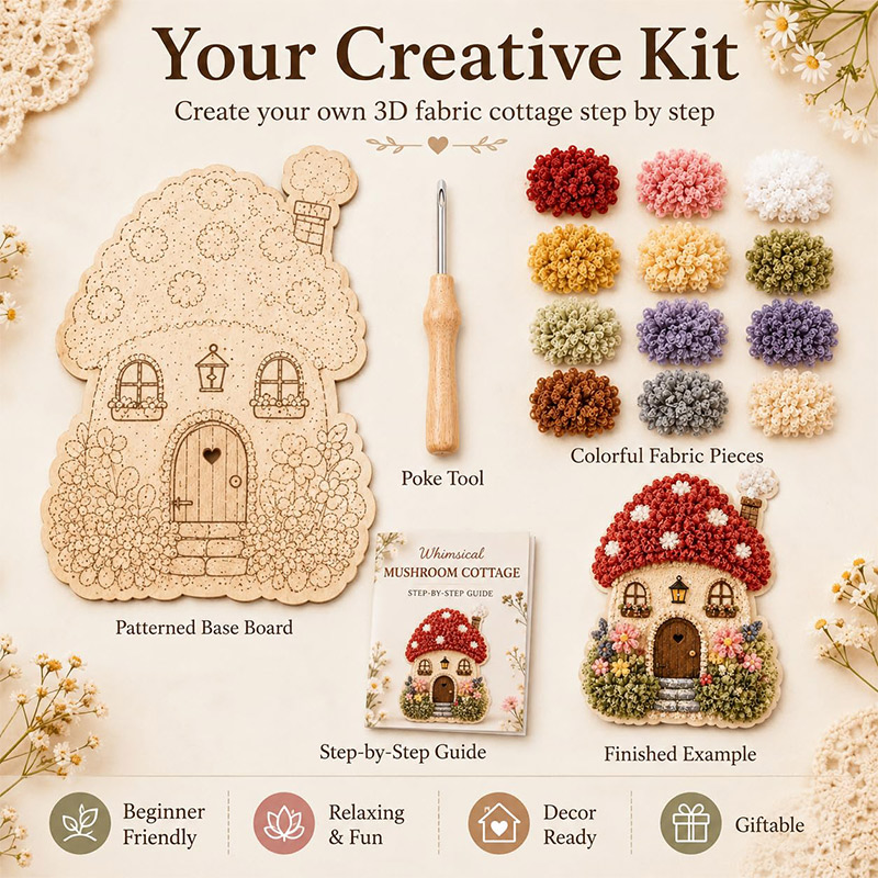 Kit de Arte 3D de Casa de Hong - Embroidery Craft reseña y precio