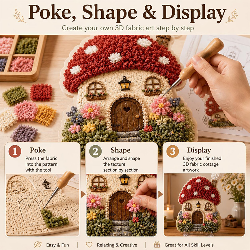 Kit de Arte 3D de Casa de Hong - Embroidery Craft reseña y precio