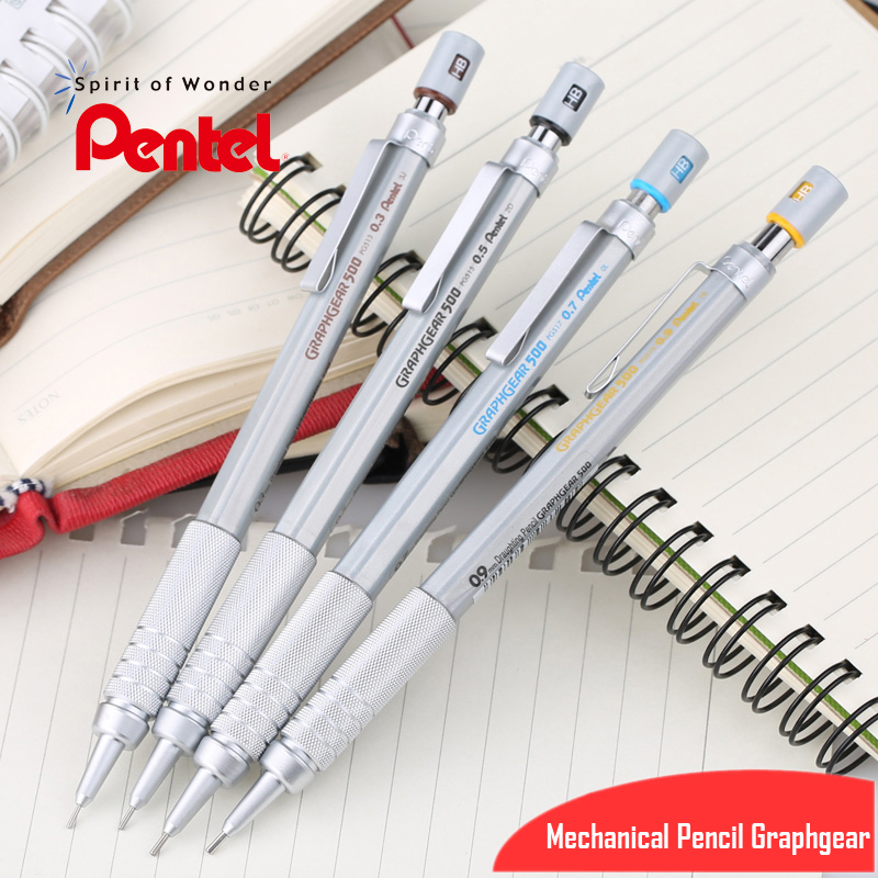 Pentel Graphgear 500, lápiz me - Pentel Pen Graphgear reseña y precio