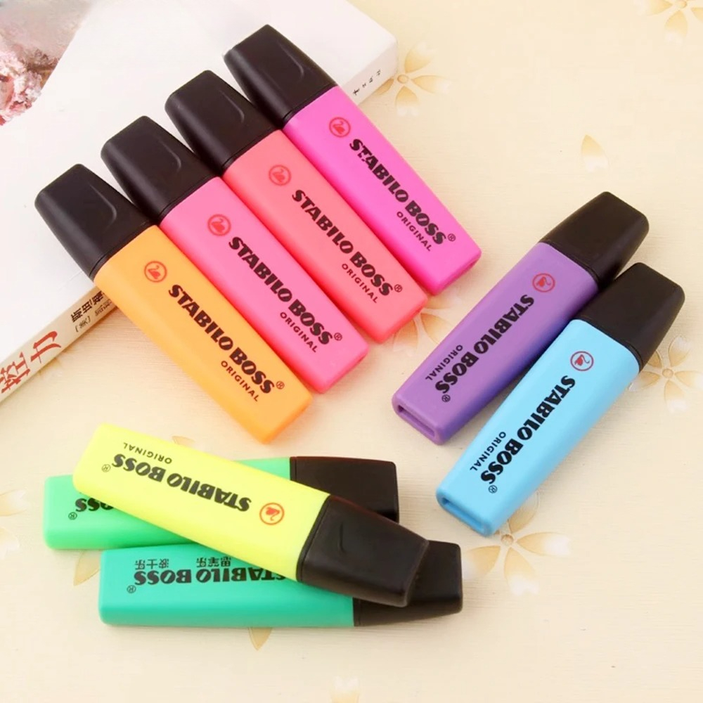Resaltador Stabilo alemán, 70  - Stabilo Marker Boss reseña y precio