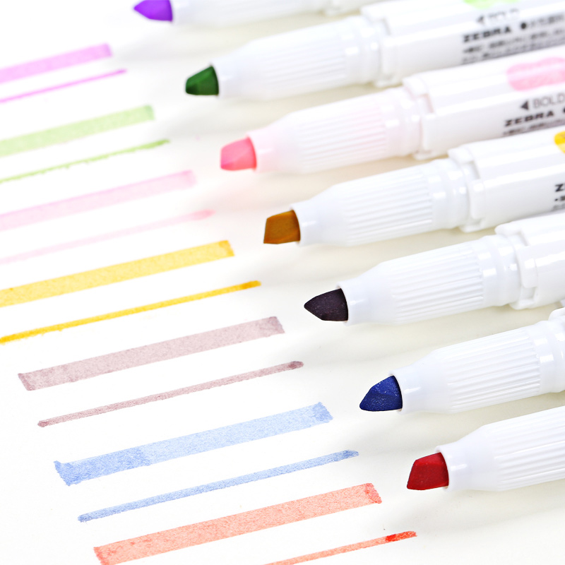 Japón ZEBRA WKT7 nuevo Mildlin - Zebra Pen Mildliner reseña y precio