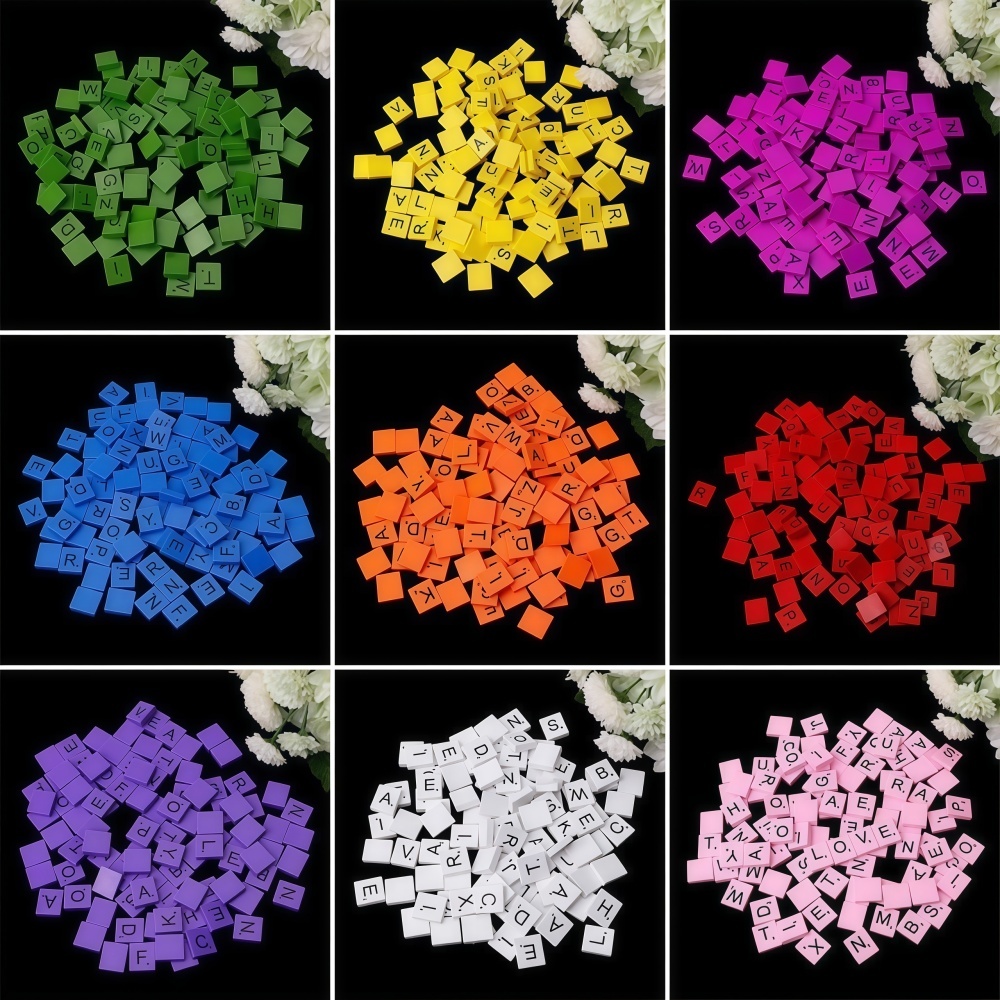 100 Cubos de Letras de Madera  - Embellish Craft reseña y precio