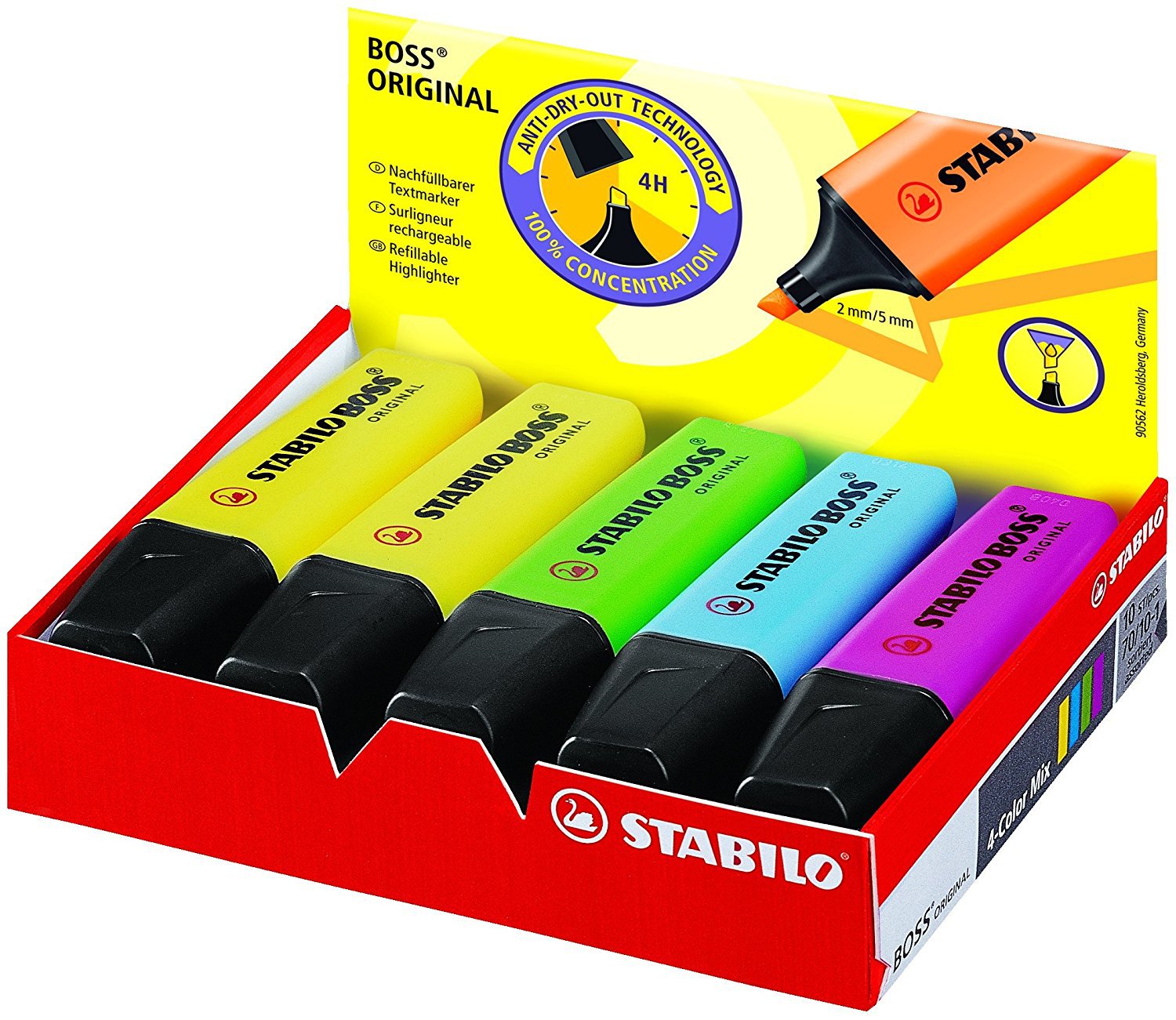 Rotulador de texto STABILO BOS - Stabilo Marker Boss reseña y precio