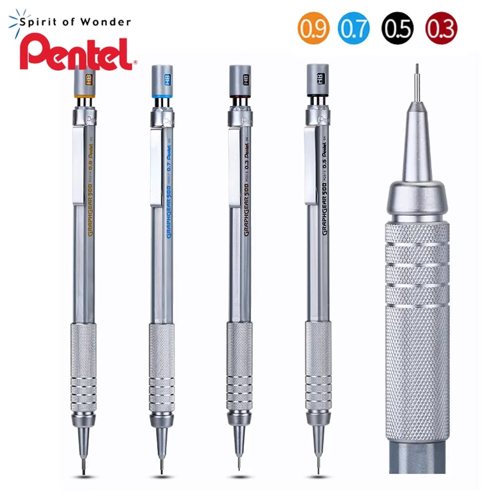 1 Pieza Lápiz Mecánico Pentel  - Pentel Pen Graphgear reseña y precio