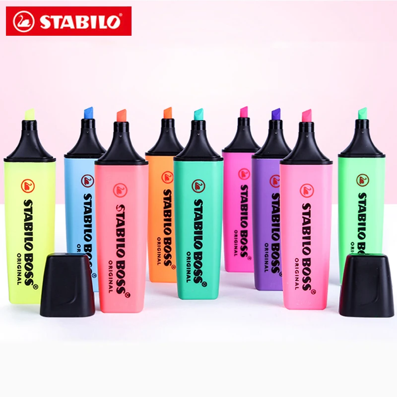 Resaltadores STABILO alemanes  - Stabilo Marker Boss reseña y precio